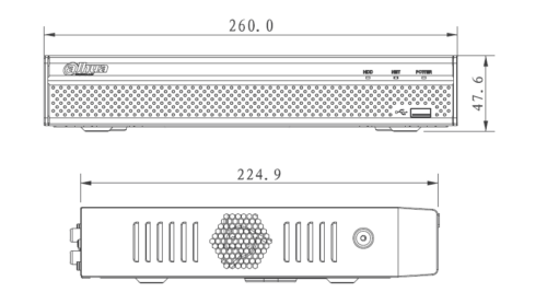 Dahua-NVR4104HS-P-4KS2-4-Kanal 